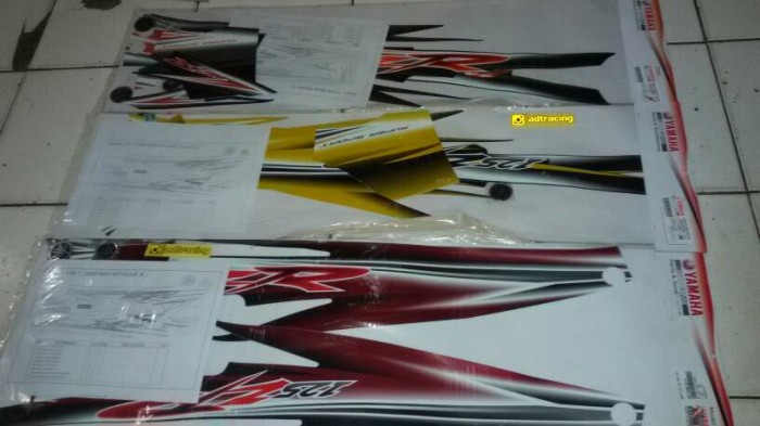 jual sticker striping yamaha 125z original jual sticker striping yamaha 125z original