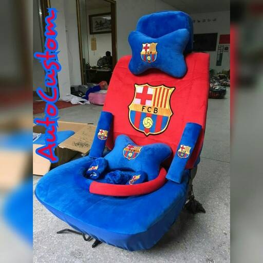Jual Sarung Jok Mobil 18 In 1 Fc Barcelona Red Blue Polos Barca Sarung Jok Mobil 18 In 1 Fc Barcelona Red Blue Polos Barca