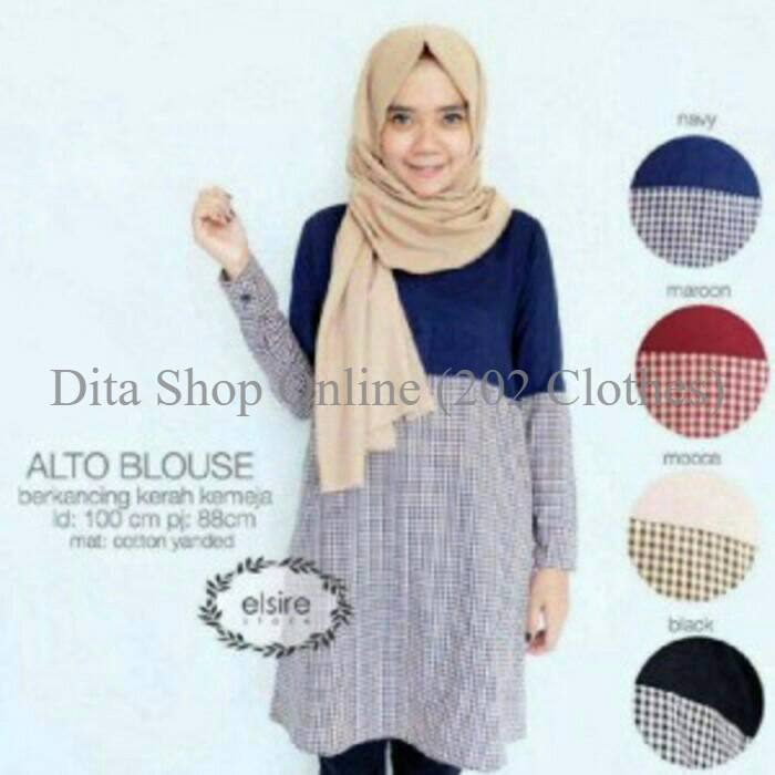 Katalog Atasan Blouse Baju Muslim Hargano.com Katalog Atasan Blouse Baju Muslim Hargano.com