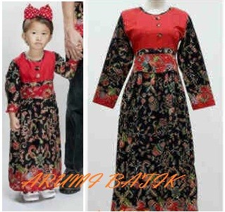 jual dress terusan baju muslim gamis batik anak jual dress terusan baju muslim gamis batik anak