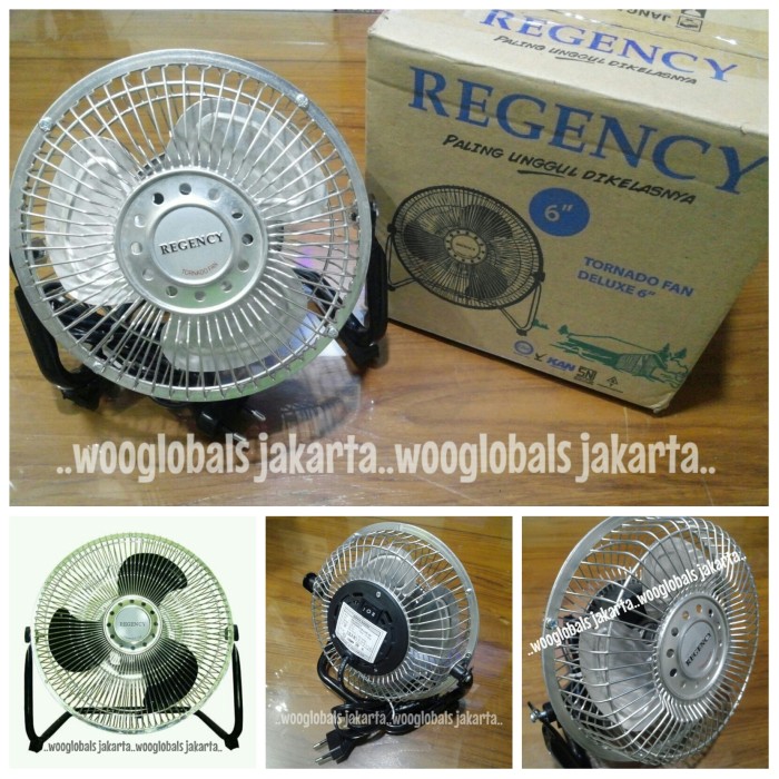 Kipas Angin Floor Fan Regency 6 inch Tornado Fan Deluxe