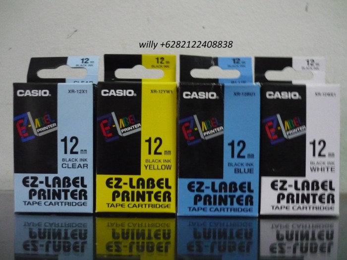 Casio EZ-Label Tape Cartridge 12 mm