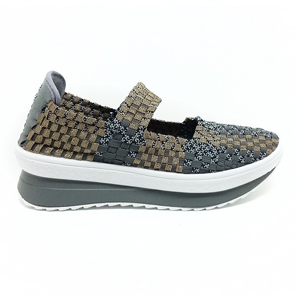 Branded Cyntia Sepatu Rajut 506 - Abu