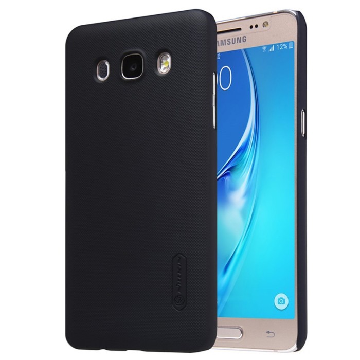 Samsung Galaxy J5 2016 Nillkin Super Frosted Shield Hard Case - Hitam