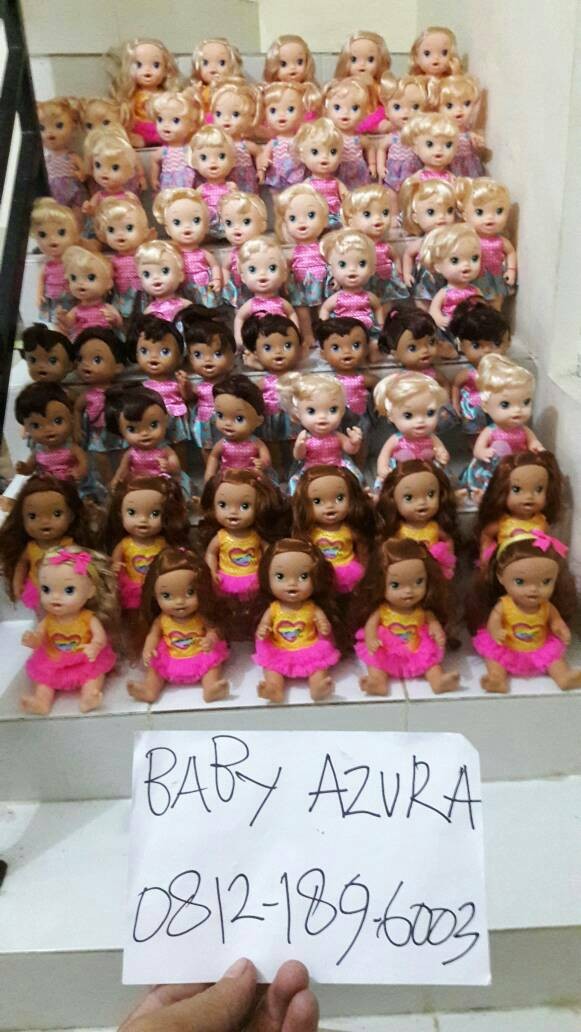 Jual Baby Alive Dress N Slumber Bear Doll Ready Babyazura Tokopedia