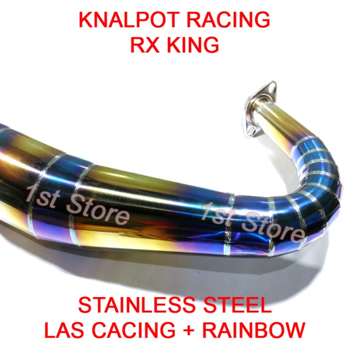 Jual Knalpot Racing Rx King Rxz Rxs Rxking 3v3 Kolong Telo 2tak Rainbow Ss Kota Tangerang 1st Store Tokopedia