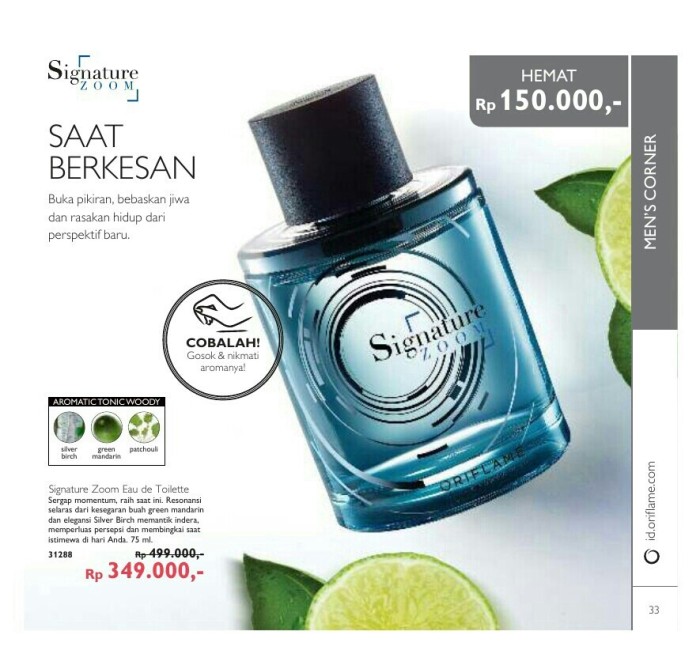 Jual Signature Kota Pangkal Pinang Magic Oriflame Tokopedia