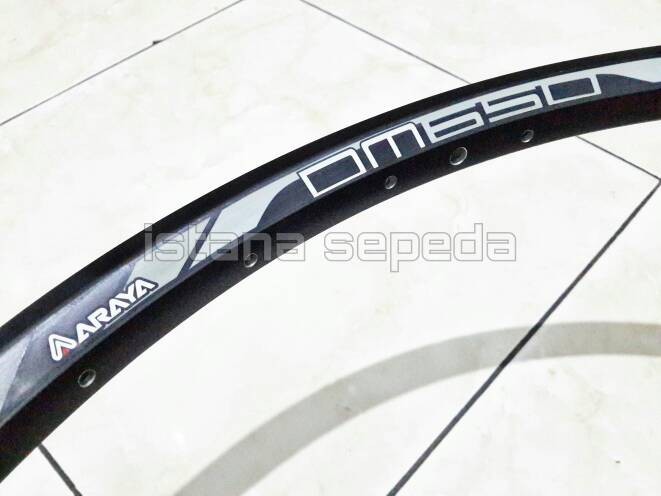 jual new rims velg sepeda mtb merk araya dm650 black jual new rims velg sepeda mtb merk araya dm650 black
