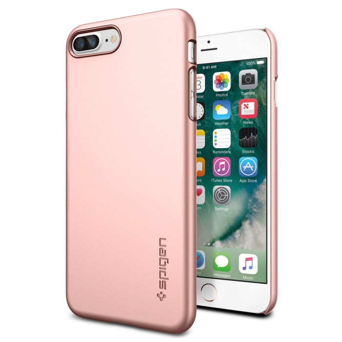 Spigen Thin Fit for Apple iPhone 7 Plus Rose Gold