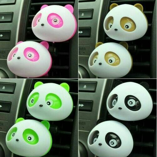 PARFUM PENGHARUM MOBIL ( Karakter Kepala Panda )