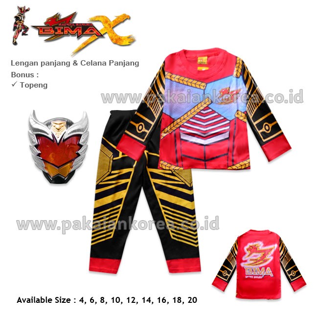 jual baju anak kostum bima x aksesoris topeng www jual baju anak kostum bima x aksesoris topeng www