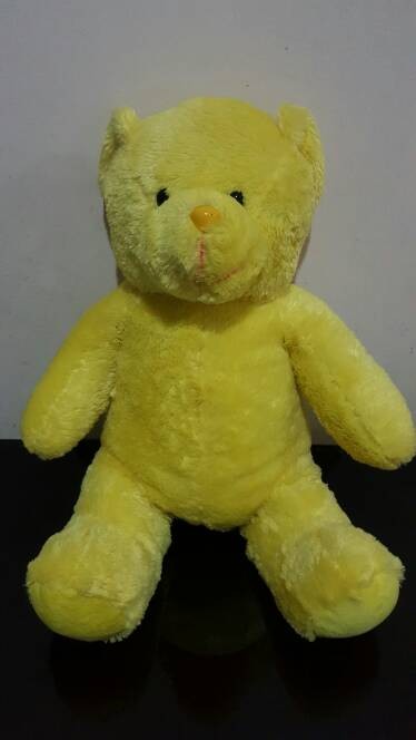 yellow teddy bear