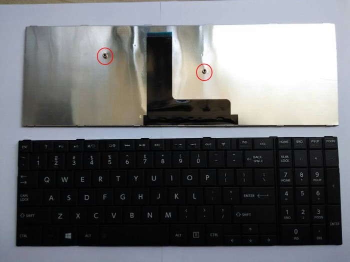 Keyboard for Toshiba Satellite C50D-B C50D-B-00K C50D-B-018 C50t-B C55-B C55D-B