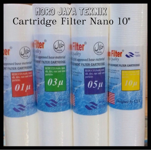 Jual Catridge Filter Nano 10" Sediment Filter - Jakarta