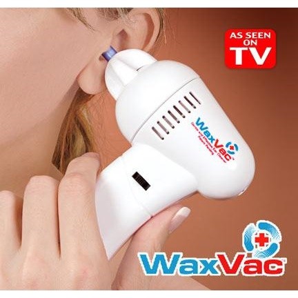 Ear Wax Vacuum Removal / Pembersih Telinga Elektrik - White