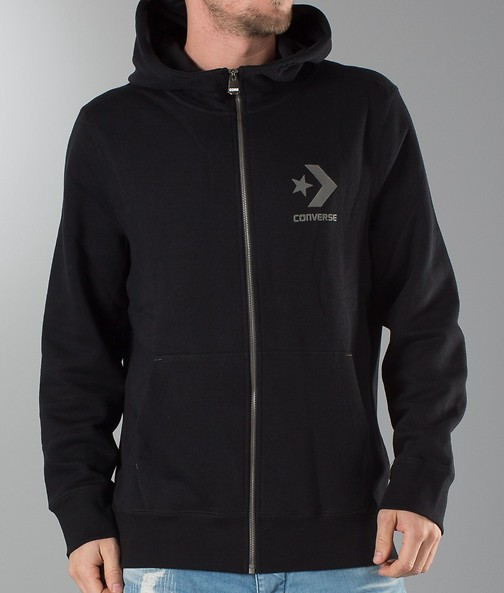 zip hoodie converse