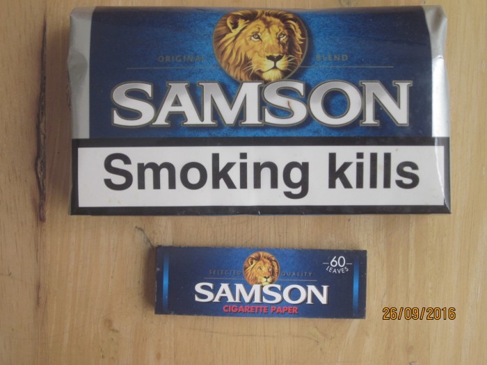 jual tembakau shag samson original blend 50gr cigarette paper 60 leaves drum tarumartani jual tembakau shag samson original blend 50gr cigarette paper 60 leaves drum tarumartani