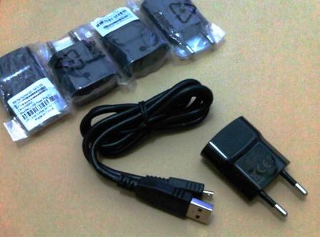 Foto Produk charger BB Micro USB model kabel data original RIM 100% / travel casan dari Buka Lapakpedia