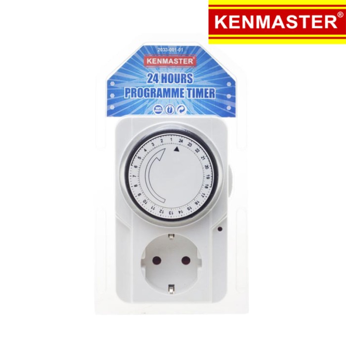 STOP KONTAK TIMER 24 JAM KENMASTER