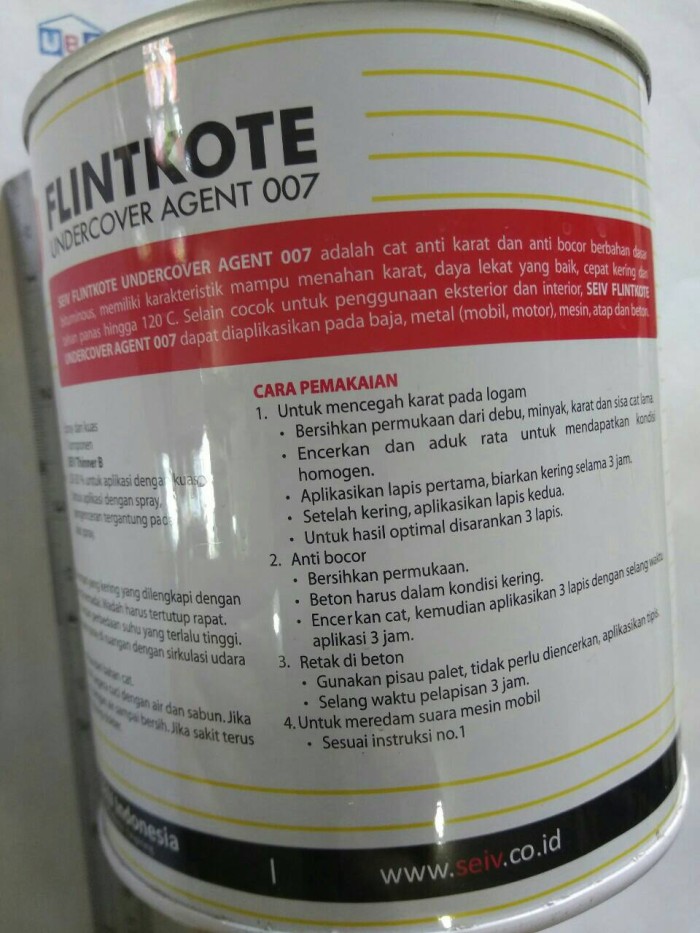 Cat Anti Karat / Seiv Flintkote / Plinkut Besi