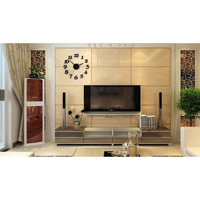 Jam Dinding Mirado 938 Brown2 Daftar Harga Terkini dan Terlengkap Source DIY Acrylic .