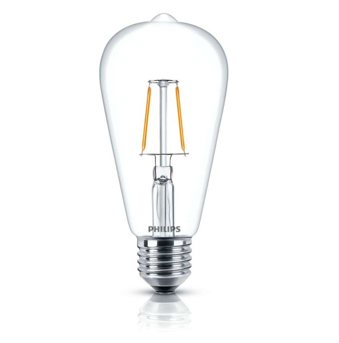PHILIPS LED Classic 4W E27 ST64 Warm White - Decorative LED