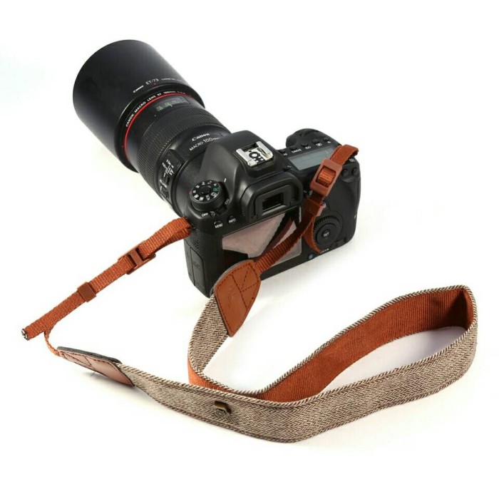 Foto Produk Strap kamera Canvas kuat dan lembut warna BROWN dari Gerai Digital