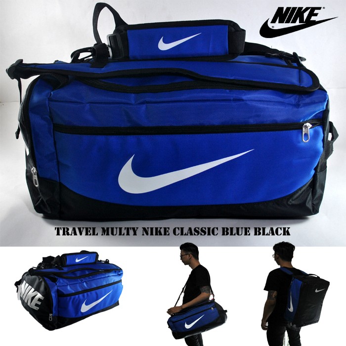 Jual Travel bag multy nike classic blue black Kota Bandung Sport