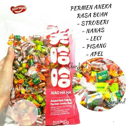 jual permen naraya xiao ha ha assorted 500g jual permen naraya xiao ha ha assorted 500g