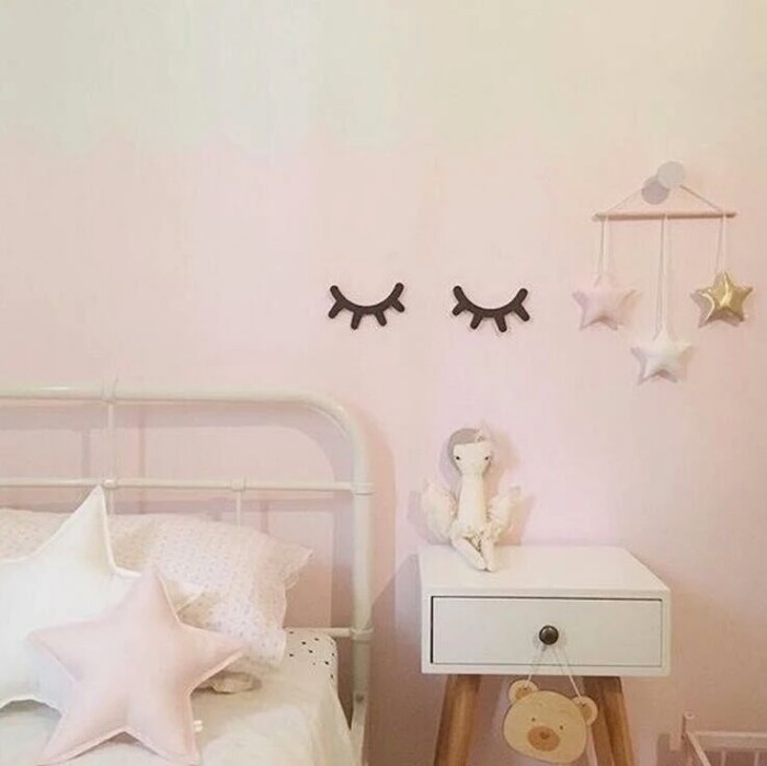 jual wall sticker sleepy eye kamar tidur bedroom dinding cutting