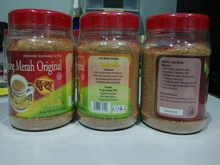Krimer Plus Propolis JMP 30 SACHET. Source ... JAHE MERAH .