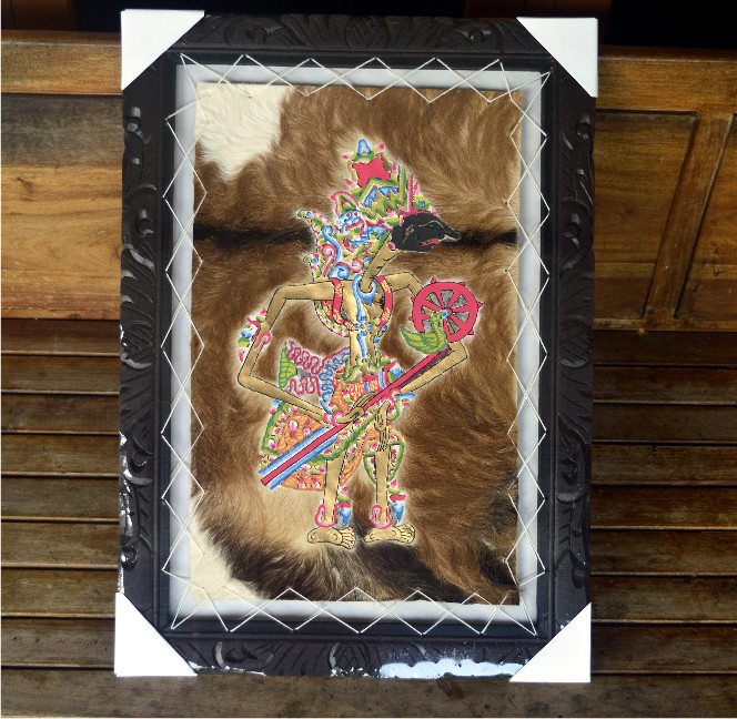 jual tulis murah lukisan wayang prabu kresna ukuran besar kulit ayien store jual tulis murah lukisan wayang prabu kresna ukuran besar kulit ayien store