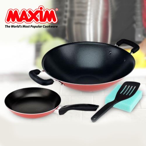 jual wajan penggorengan fry pan teflon 22 cm maxim jual wajan penggorengan fry pan teflon 22 cm maxim
