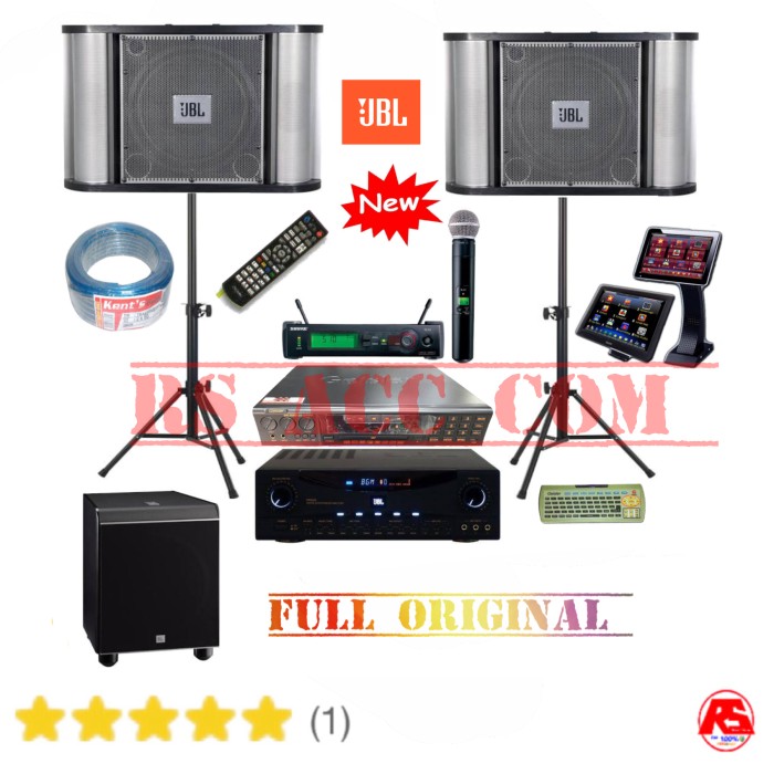 paket karaoke rumah jbl