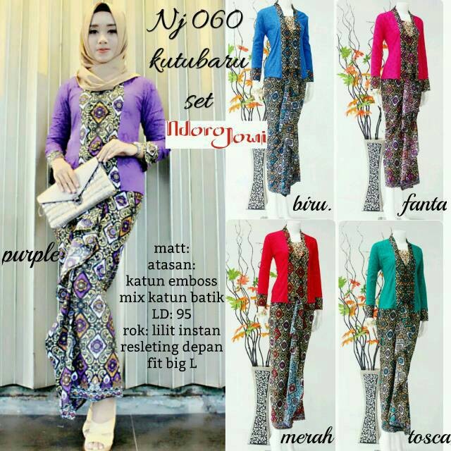 jual nj 060 kutubaru set baju kutubaru modern jual nj 060 kutubaru set baju kutubaru modern