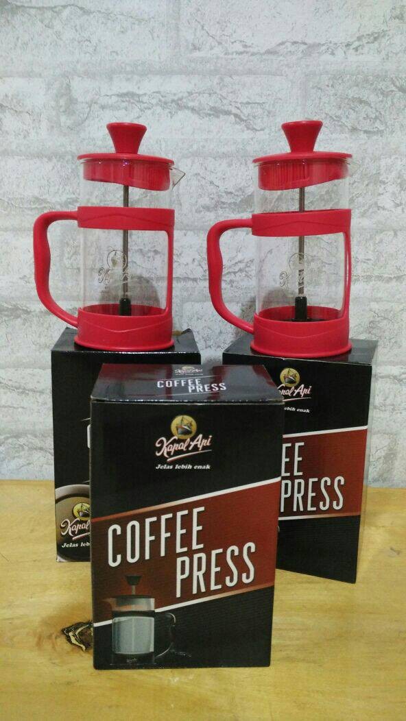 Jual French Press Coffee Kapal Api, Penyedu Kopi Original, Coffee Maker