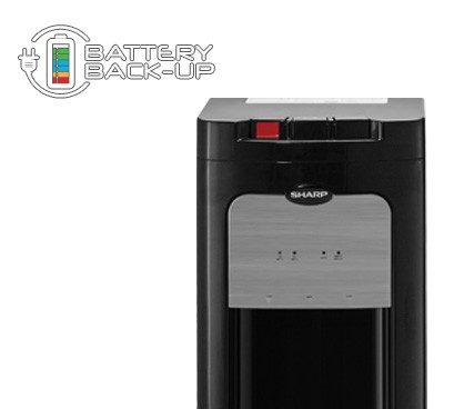 Sharp Dispenser Bottom Loading SWD-72EHL-BK .