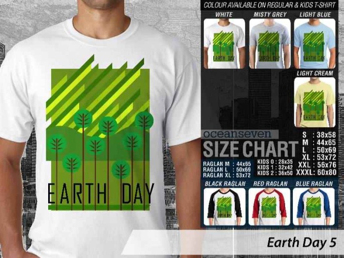 jual baju kaos go green earth day oceansevenid jual baju kaos go green earth day oceansevenid