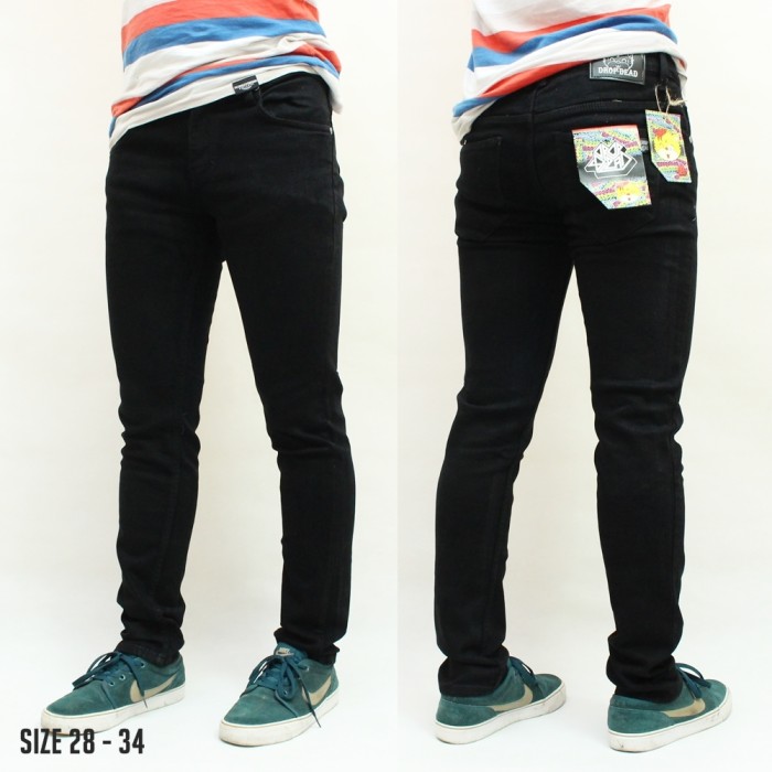 CELANA JEANS PRIA PANJANG HITAM