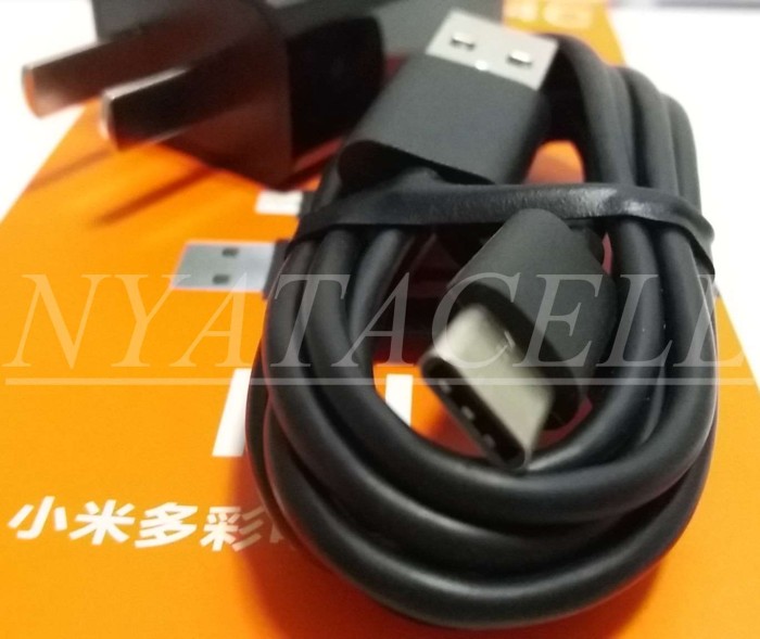 Charger Xiaomi Type C 2A Original 100% MDY-08-EF USB Fast MI5