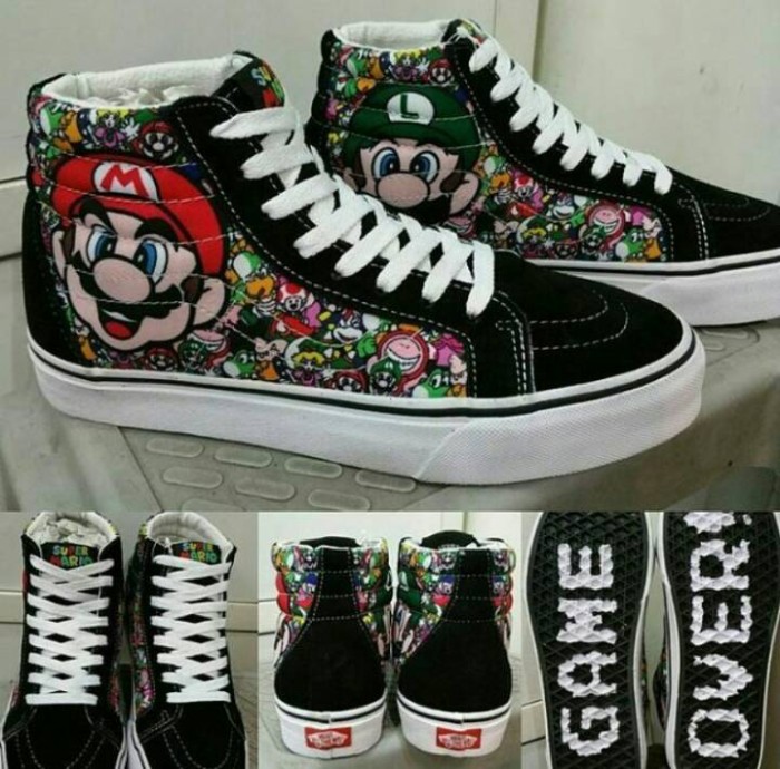 vans mario bross vans mario bross
