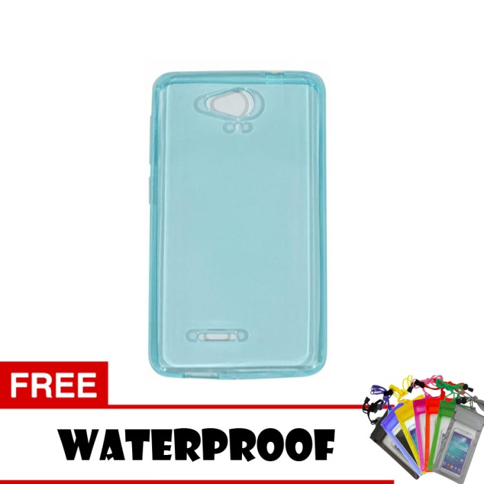 Softcase Ultrathin For Smartfren Andromax E2 Plus Aircase + Waterproof