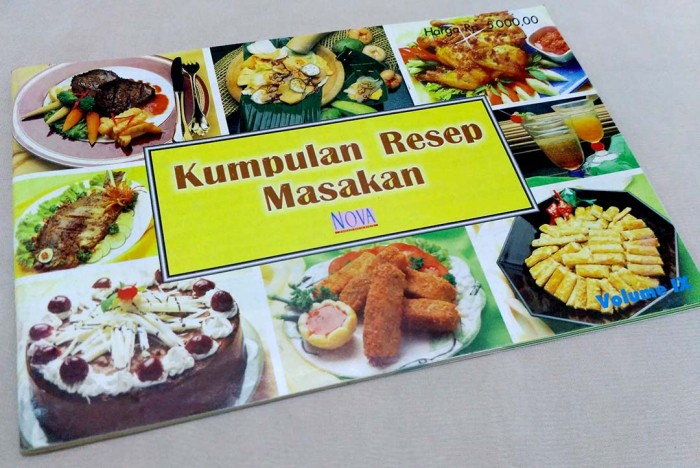 Buku Kumpulan Resep Masakan Majalah Nova Maret Buku Kumpulan Resep Masakan Majalah Nova Maret