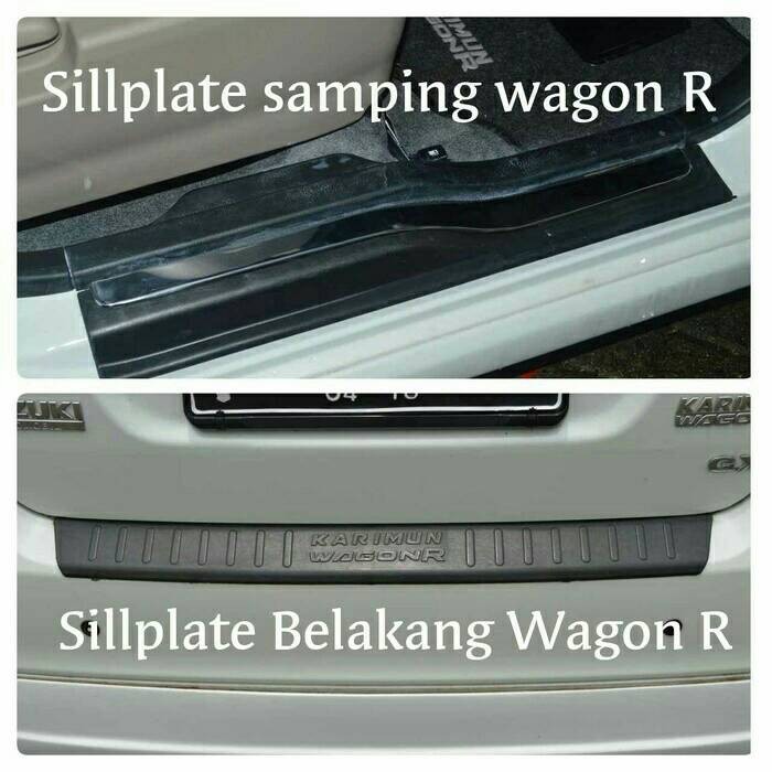 PAKET SIILPLATE SAMPING DAN BELAKANG WAGON R