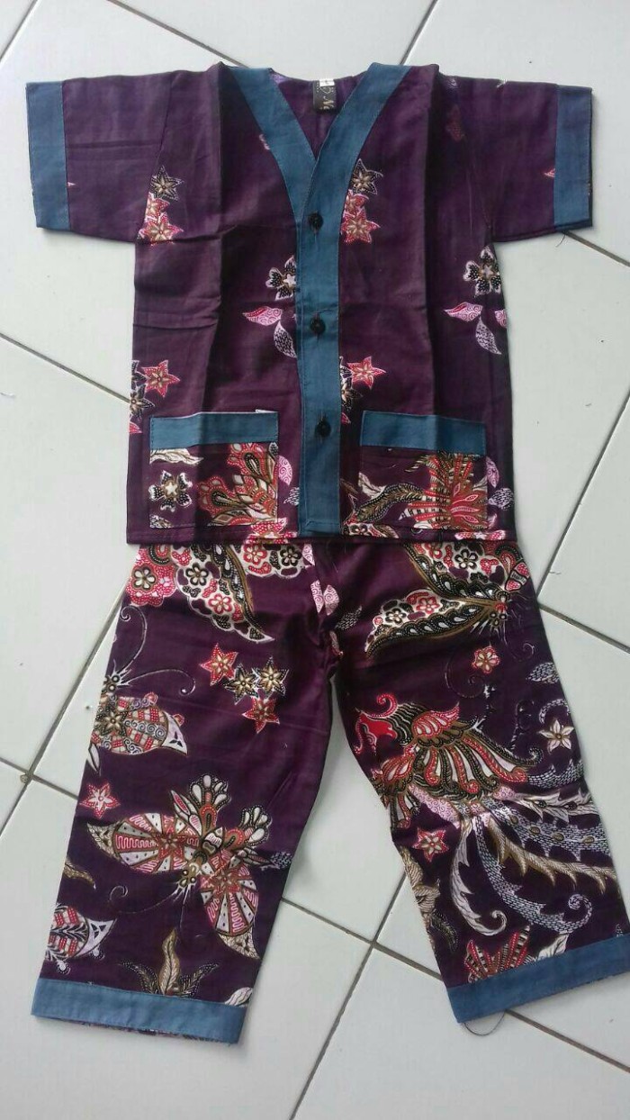 SETELAN BATIK ANAK/PIYAMA ANAK/BAJU ANAK