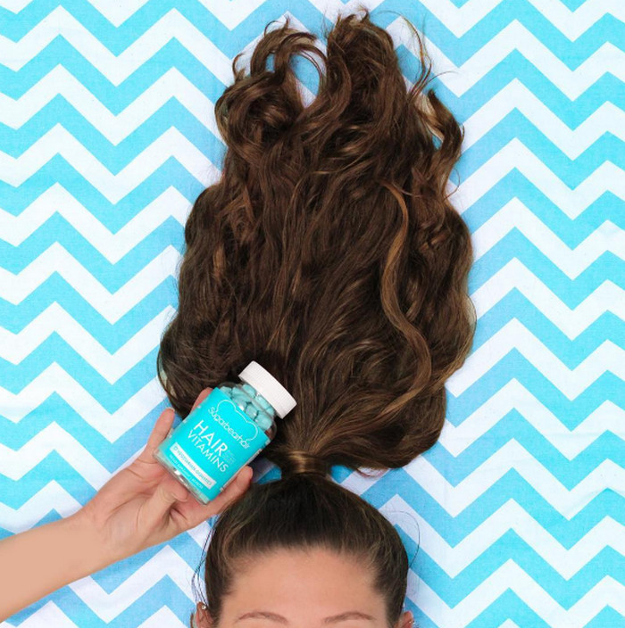 Sugar Bear Hair Permen Gum Vitamin Suplemen Rambut USA Ori