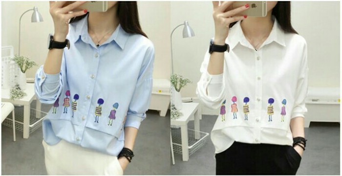 jual hem bergambar grosir kemeja wanita kemeja murah jual hem bergambar grosir kemeja wanita kemeja murah
