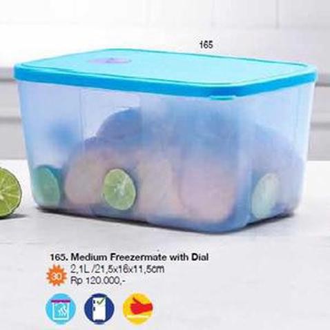 MEDIUM FREEZERMATE WITH DIAL Wadah Kulkas Toples TUPPERWARE Freezer