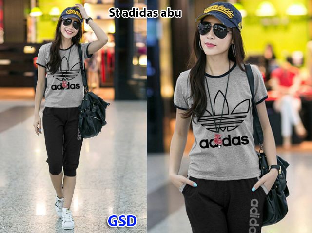 jual stelan adidas abu baju stelan wanita celana blus jual stelan adidas abu baju stelan wanita celana blus