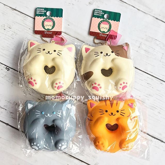 jual cat donut squishy by cafe squishy original jual cat donut squishy by cafe squishy original